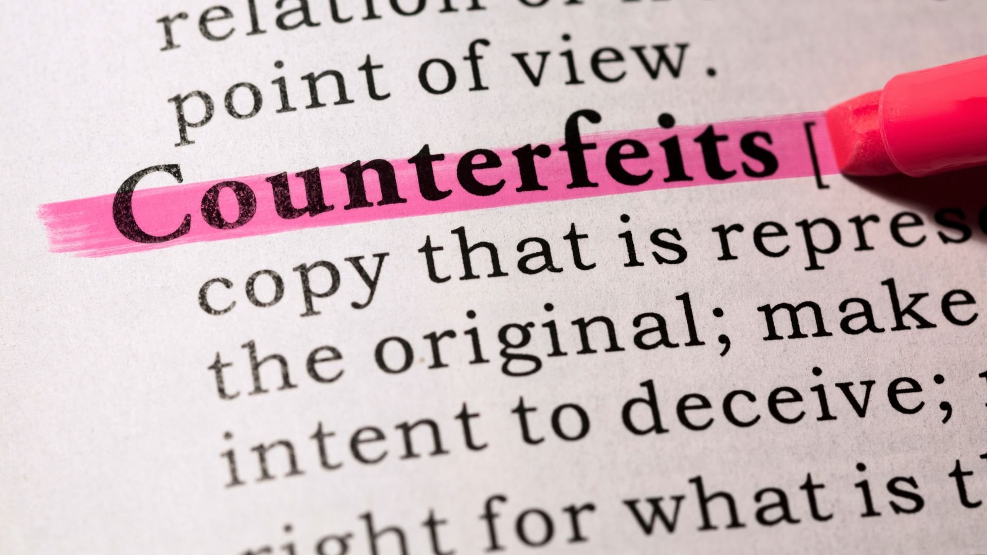 counterfeit